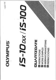 Olympus IS 100 manual. Camera Instructions.